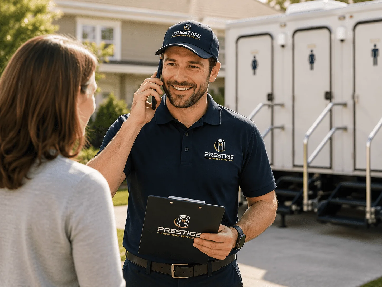 Luxury Portable Restrooms FAQs in New River, AZ